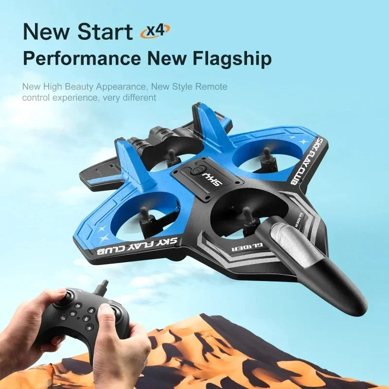 New YP3 Glider 2.4G RC Foam Fighter With Light Stunt Remote Control Airplane Toy Drone Flying Helicopter
