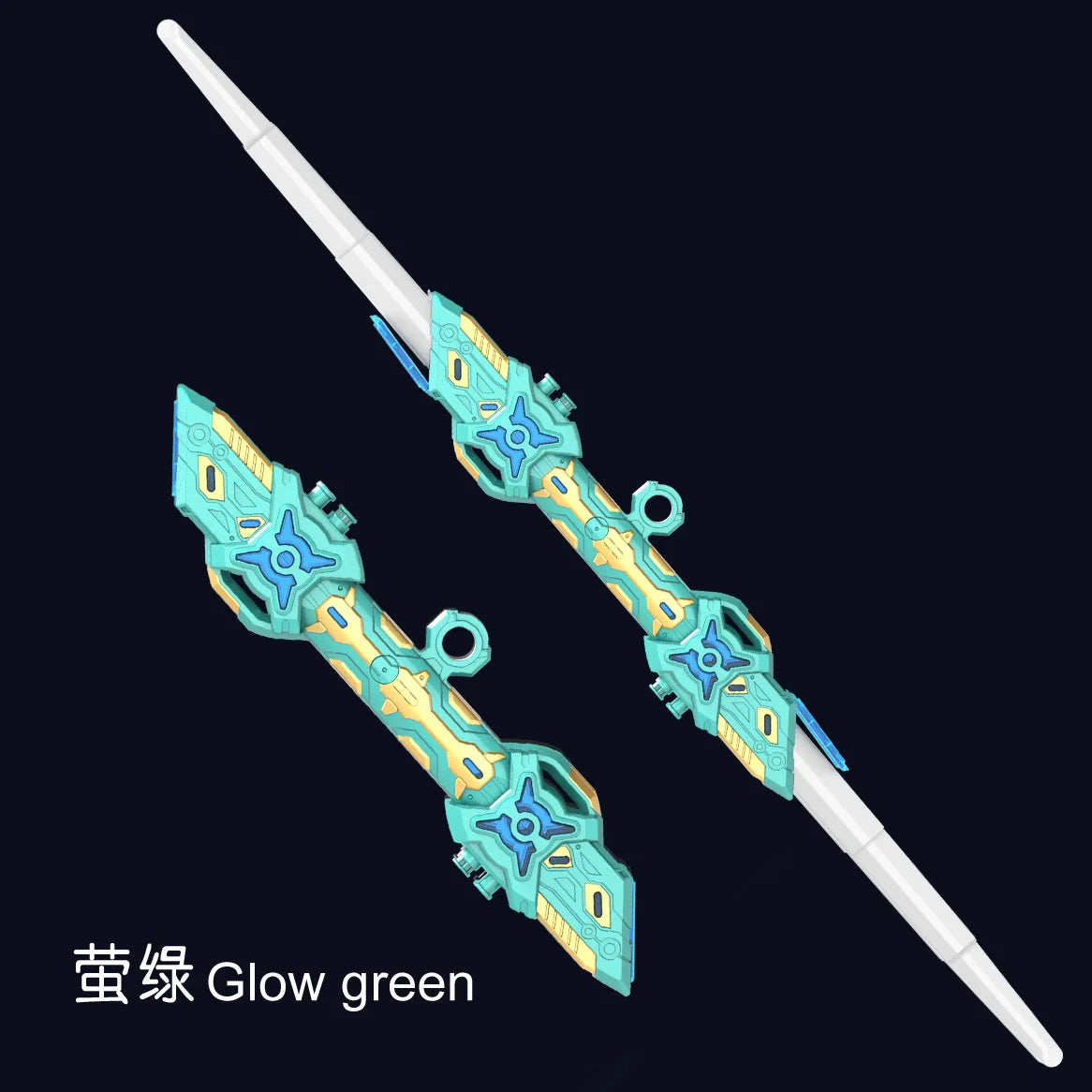 7 colourful RGB lightsaber Double headed retractable lightsaber with sound effect USB charging party role play gift for kids