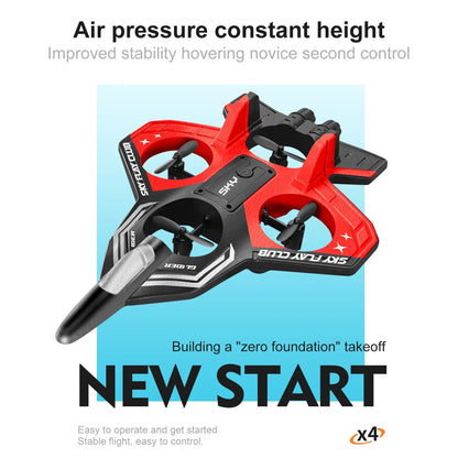New YP3 Glider 2.4G RC Foam Fighter With Light Stunt Remote Control Airplane Toy Drone Flying Helicopter