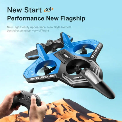 New YP3 Glider 2.4G RC Foam Fighter With Light Stunt Remote Control Airplane Toy Drone Flying Helicopter